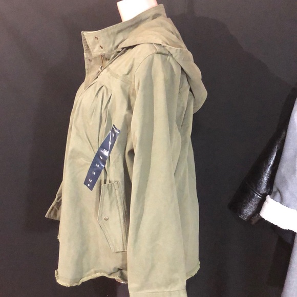 NWT LUCKY BRAND 1X Outerwear Utility Jacket Coat - Picture 5 of 7